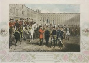 The Duke of Cambridge Distributing Crimean Medal to the French troops