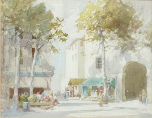 A Continental Street Scene