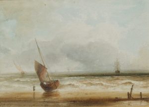 Beached Fishing Vessel