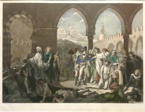 Le generale (Napoleon) Bonaparte visite les pestiferes de Jaffa, Tel Aviv-Yafo, Isreal