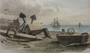 Anchor on the shore