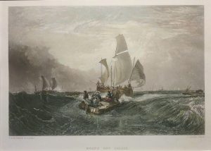 Boats off Calais