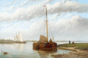 Fishing Boats in an Estuary