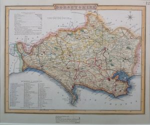 Antique Map of Dorset by John Archer
