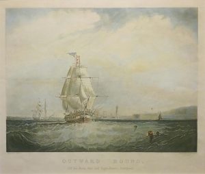 Outward Bound, Off Rock-Fort & Lighthouse Liverpool
