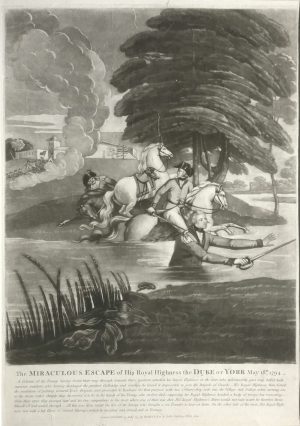 The Miraculous Escape of the Duke of York, May 18th 1794, Battle of Tourcoing