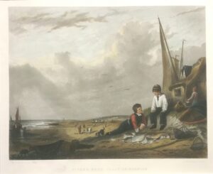 Fisher-boys; Coast of Norfolk