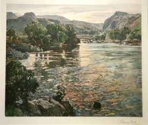 Highland river scene