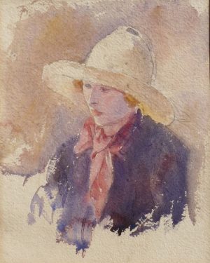 Portrait of a Girl in a Hat