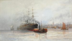 Homeward Bound (on the River Thames, London)