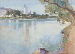 The Rhone at Avignon