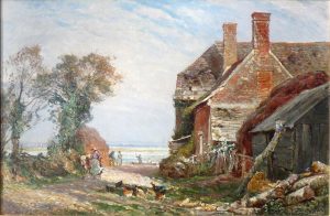 Cottages off Poole Harbour