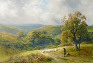 On the Hills near Wirksworth, Derbyshire