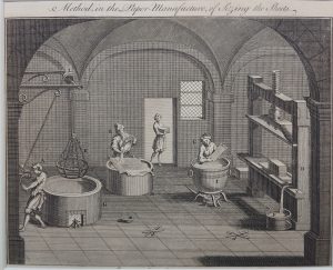 Method in the Paper Manufacture, of sizing the sheets