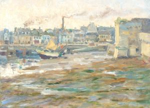 Concarneau from the Battlements, Low Tide