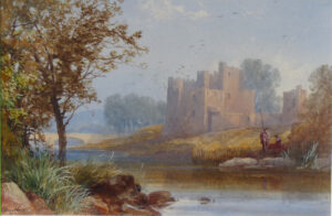 Anglers by Brougham Castle, Cumbria