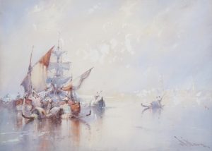 Morning Mist, Venice, Italy