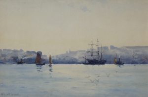 Falmouth from the Harbour, Cornwall