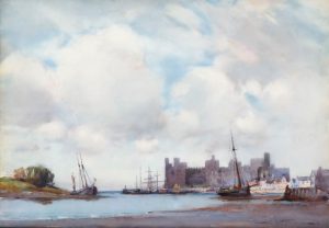 Caernarvon Castle, North Wales