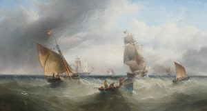 Shipping off Whitby