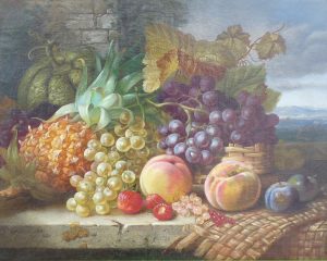 Still Life with Fruit on a Ledge
