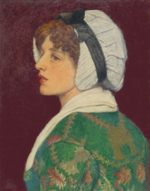 Portrait of a Girl in a Bonnet