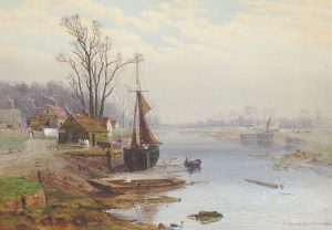 A Winter Morning near Maldon, Essex