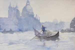 Scene in Venice, Italy