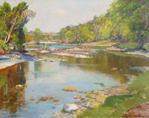 The Tay in June at Taymouth