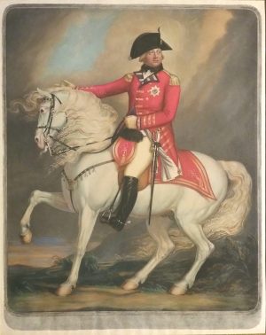 Portrait George III (on White Steed)