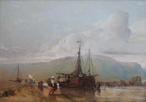 Fisherfolk on a Beach