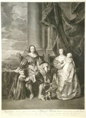Carolus I (Charles I), Hinrica-Maria