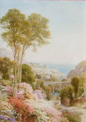 View at Vietri, Bay of Salerno, Italy