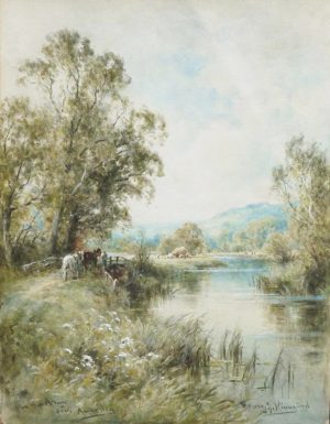 On the Arun, Nr. Amberley, Sussex