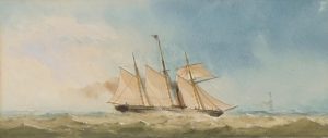 3-Masted Steam Frigate,