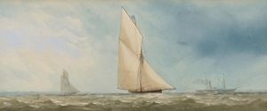 A Sloop at Sea