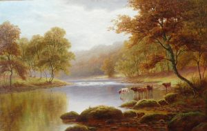 On the Wharfe, Bolton Woods, Yorkshire