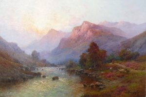 Evening on a West Highland River