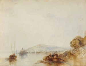 Fishing Craft on a Lake