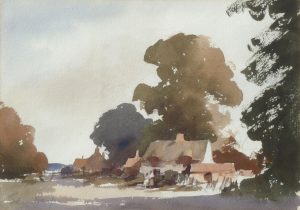 Cottages near Ingham, Norfolk