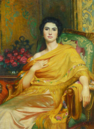 Portrait of Elsa, Daughter of William Hall esq.