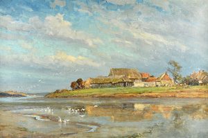 Low Tide, Middlebere, Poole, Dorset