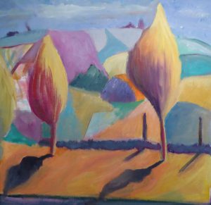 Landscape with Trees