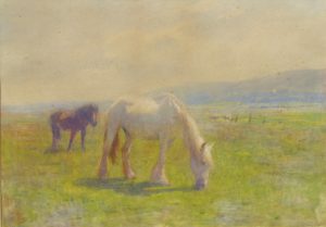 Horses Grazing, Amberley, Sussex