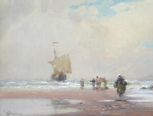Awaiting the Boats