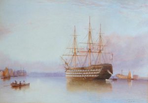 Man o’ War at Anchor