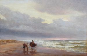 Figures on a Beach
