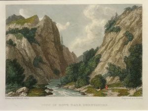 View in Dove Dale, Derbyshire