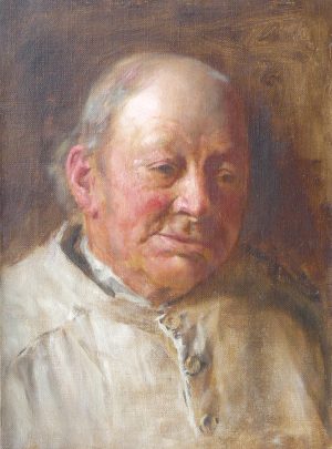 Portrait of an Elderly Farmer