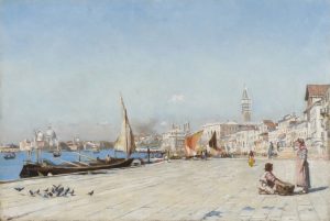 View of Venice with the Bacino San Marco